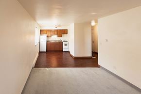 Milwaukee apartment for rent - Compact Kitchen at Prospect East Apartments, Milwaukee Wisconsin
