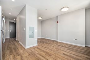Chicago apartment for rent - Spacious room with wooden flooring and white walls at Thrive Exchange, Chicago, IL, 60617