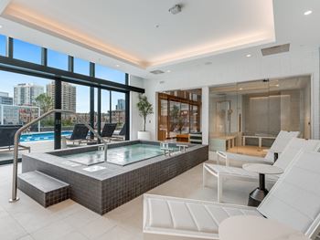 Rejuvenating spa with steam room & sauna
