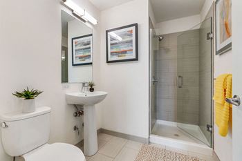 Custom look bathroom