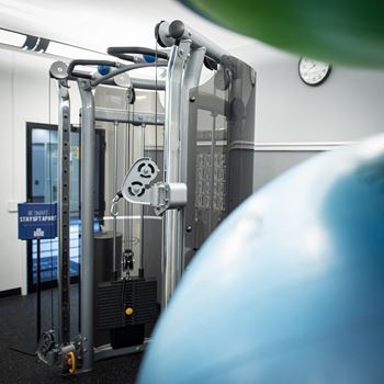 State-of-the-art gym and spin studio