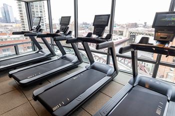 Fitness center and free weights