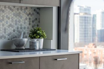 Elegant backsplashes in kitchen