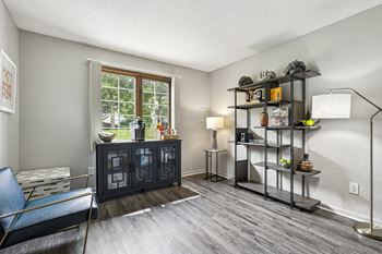 Brand new business center with printing services and coffee station