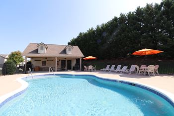 Resort-style saltwater swimming pool