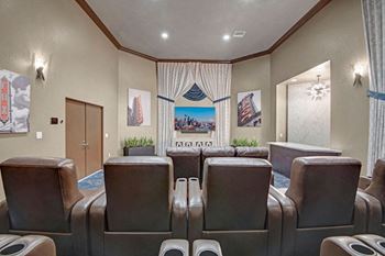 Theater and gaming room