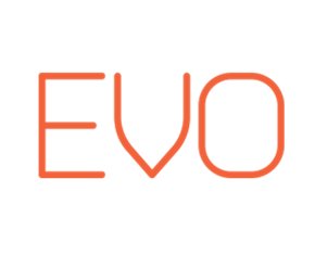 Elkhorn apartment for rent - The image features the word "EVO" in orange letters.