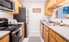 Groton apartment for rent - Kitchen, stainless steel, appliances, cabinets, counters