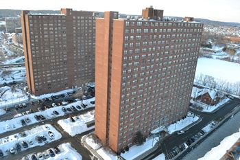 Ample parking close to each building