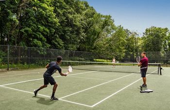 Tennis and pickleball court