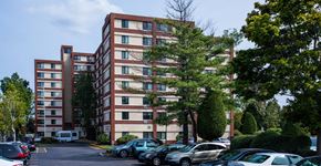 Brockton apartment for rent - View of building parking and landscaped grounds