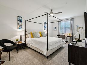 Whitsett apartment for rent - Comfortable Bedroom at Ardmore Meadows, North Carolina, 27377