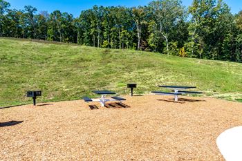 Outdoor picnic area