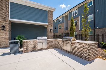 Outdoor bbq area