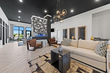 Clubhouse interior view