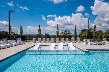 Shimmering pool