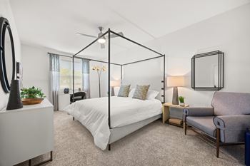 Ceiling fan in master bedrooms