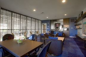 Centerville apartment for rent - A dining room with a table and chairs.