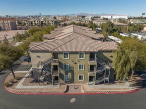 N. Las Vegas apartment for rent - A large apartment complex with a red circle around it.