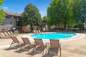 West Des Moines apartment for rent - our apartments have a large pool and lounge chairs