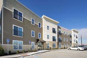 Indianapolis apartment for rent - a building with a car parked in front of it