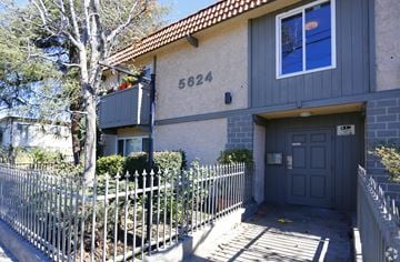 North Hollywood multi-family for rent - A house with the number 5824 on it.
