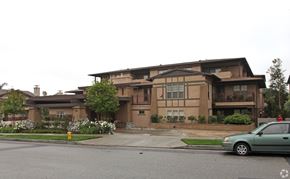 Sierra Madre multi-family for rent - A brown house.