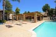 Hemet multi-family for rent - our apartments showcase an unique swimming pool at Oak Terrace Senior Apts, California, 92543