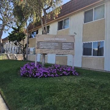 San Ysidro multi-family for rent - A sign in front of a building that says "Casa de la Amanda".