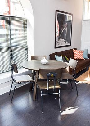 Trenton apartment for rent - A dining table with four chairs around it.