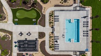 Resort style pool & sundeck