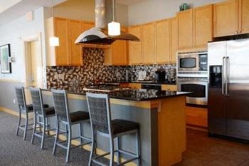 Clubroom kitchen