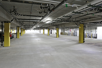 Underground climate controlled parking