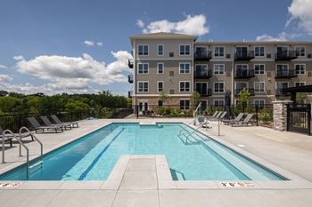 Resort style pool & sundeck