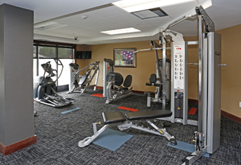 V2 apartments weight machines