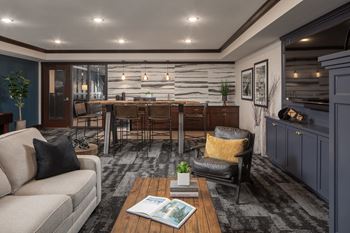 Living and kitchen