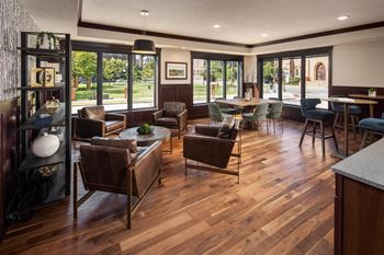 Coffee lounge space