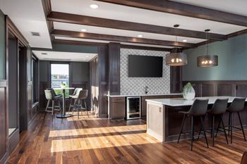 Coffee lounge area