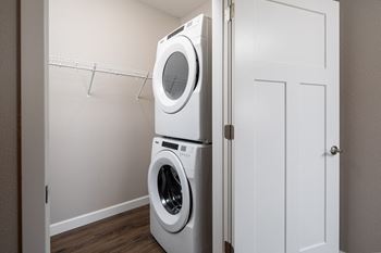 Washer & dryer in every apartment