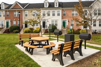 Courtyard & grills