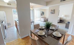 Riverdale apartment for rent - Elegant Dining Space at New Carrollton Woods, Riverdale, MD, 20737