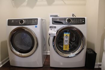 Energy star front load washer & dryer