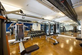 Baltimore apartment for rent - Fitness Center equipment at Queen Anne Belvedere, Baltimore, 21201