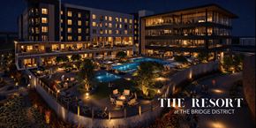 West Sacramento apartment for rent - A resort at the bridge district with a pool and a swimming pool.