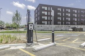 Springdale apartment for rent - EV charging stations at 202 Railside in Springdale, AR