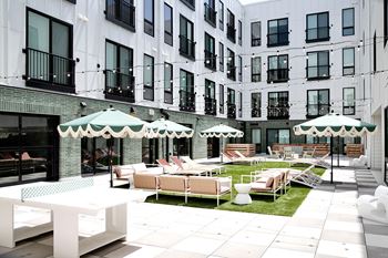 Outdoor courtyard