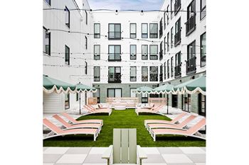 Outdoor courtyard