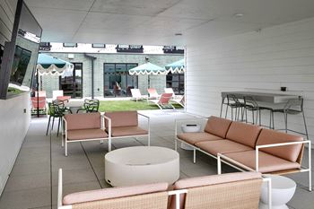 Outdoor courtyard