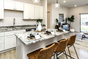 Omaha apartment for rent - Large stylish kitchens with stainless steel appliances at Edge 204 Apartments in Omaha, NE