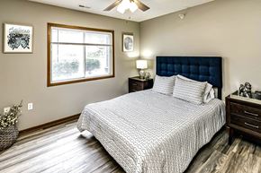 La Vista apartment for rent - Two bedroom apartment homes with large kitchens and plank flooring at Flatwater in Omaha, NE